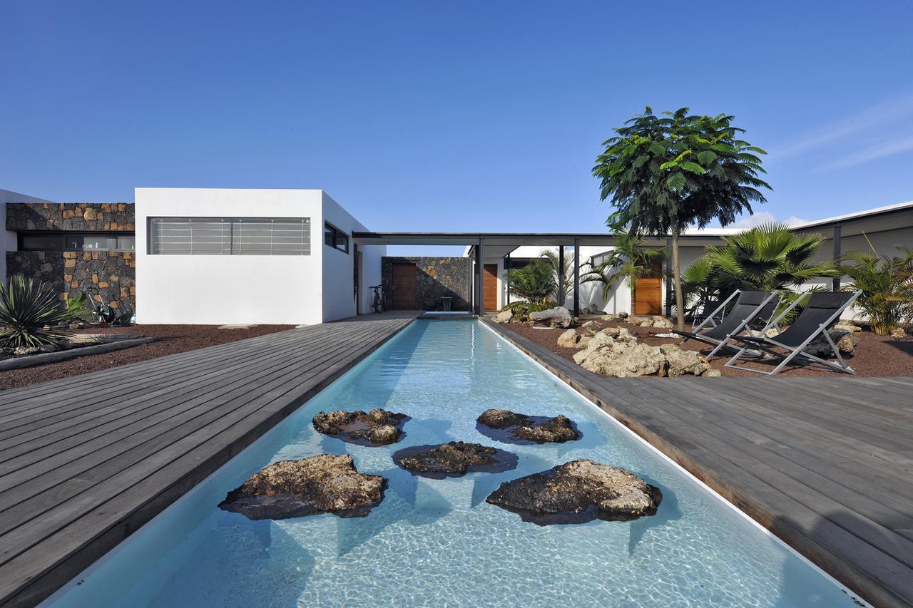 Villa La Laguna Lajares Esterno foto